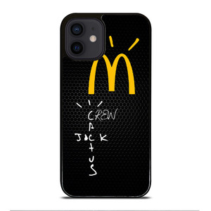 CACTUS JACK TRAVIS SCOTT MCDONALD'S METAL LOGO iPhone 12 Mini Case Cover