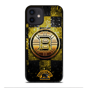 BOSTON BRUINS GOLD LOGO iPhone 12 Mini Case Cover BOSTON BRUINS GOLD LOGO iPhone 12 Mini Case Cover