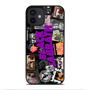 BLACK SABBATH BAND LOGO iPhone 12 Mini Case Cover BLACK SABBATH BAND LOGO iPhone 12 Mini Case Cover