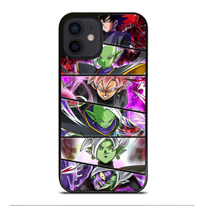 BLACK GOKU X ZAMASU DRAGON BALL iPhone 12 Mini Case Cover