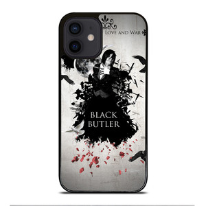 BLACK BUTLER LOVE AND WAR iPhone 12 Mini Case Cover BLACK BUTLER LOVE AND WAR iPhone 12 Mini Case Cover