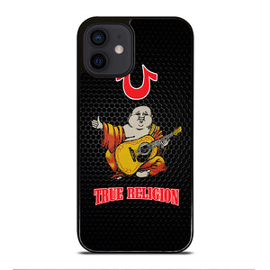 BIG BUDDHA TRUE RELIGION METAL LOGO iPhone 12 Mini Case Cover BIG BUDDHA TRUE RELIGION METAL LOGO iPhone 12 Mini Case Cover