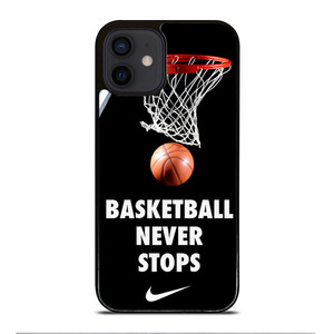 BASKETBALL NEVER STOPS 2 iPhone 12 Mini Case Cover BASKETBALL NEVER STOPS 2 iPhone 12 Mini Case Cover