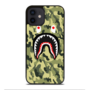 BAPE SHARK CAMO 2 iPhone 12 Mini Case Cover