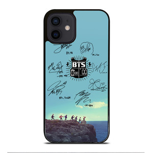 BANGTAN BOYS BTS SIGNATURE iPhone 12 Mini Case Cover