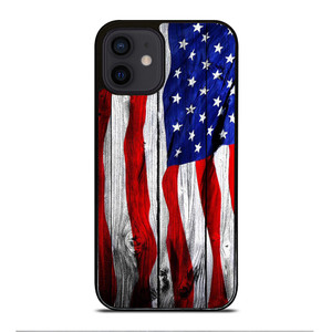AMERICAN WOODEN iPhone 12 Mini Case Cover AMERICAN WOODEN iPhone 12 Mini Case Cover