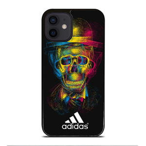 ADIDAS SKULL iPhone 12 Mini Case Cover ADIDAS SKULL iPhone 12 Mini Case Cover