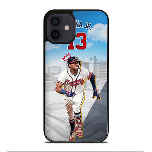 ACUNA JR ATLANTA BRAVES BASEBALL iPhone 12 Mini Case Cover ACUNA JR ATLANTA BRAVES BASEBALL iPhone 12 Mini Case Cover