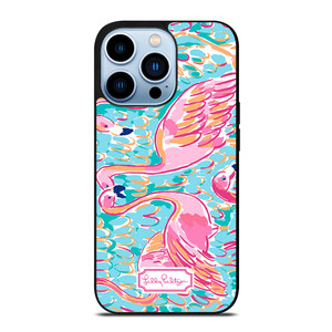 LILLY PULITZER FLAMINGO iPhone 13 Pro Max Case Cover