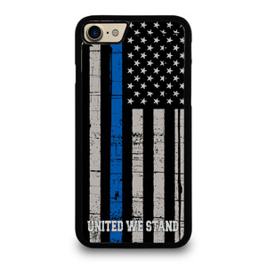 THIN BLUE LINE WE STAND iPhone 7 / 8 Case Cover