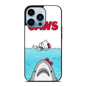 JAWS SHARK HELLO KITTY iPhone 13 Pro Max Case Cover