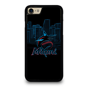 MIAMI MARLINS BLACK iPhone 7 / 8 Case Cover