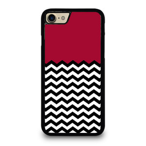 COLOR BLOCK DARK RED CHEVRON iPhone 7 / 8 Case Cover