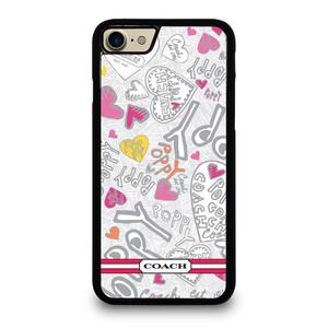 COACH STRIPE LOGO iPhone 7 / 8 Case Cover