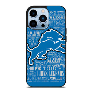 DETROIT LIONS QUOTE iPhone 13 Pro Max Case Cover