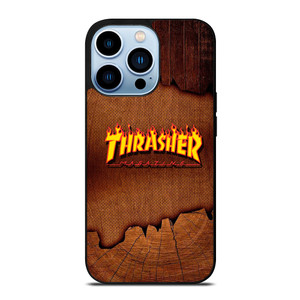 THRASER MAGAZINE WOODEN iPhone 13 Pro Max Case Cover THRASER MAGAZINE WOODEN iPhone 13 Pro Max Case Cover