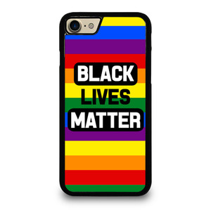 BLACK LIVES MATTER RAINBOW iPhone 7 / 8 Case Cover