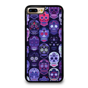 SUGAR SKULL PATTERN iPhone 7 / 8 Plus Case Cover SUGAR SKULL PATTERN iPhone 7 / 8 Plus Case Cover