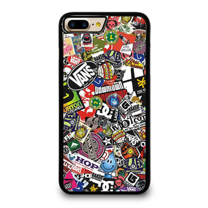 STICKER BOMB DC iPhone 7 / 8 Plus Case Cover STICKER BOMB DC iPhone 7 / 8 Plus Case Cover