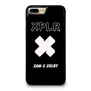 SAM AND COLBY XPLR X LOGO iPhone 7 / 8 Plus Case Cover SAM AND COLBY XPLR X LOGO iPhone 7 / 8 Plus Case Cover
