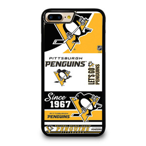 PITTSBURGH PENGUINS LOGO COLLAGE iPhone 7 / 8 Plus Case Cover