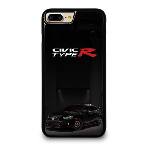 HONDA CIVIC BLACK CAR iPhone 7 / 8 Plus Case Cover HONDA CIVIC BLACK CAR iPhone 7 / 8 Plus Case Cover