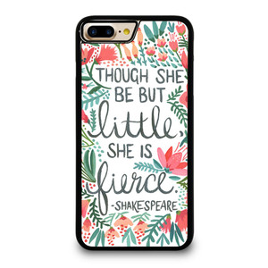 FLORAL SHAKESPEARE QUOTE iPhone 7 / 8 Plus Case Cover