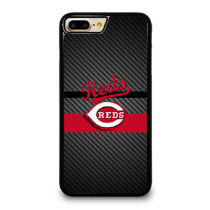 CINCINNATI REDS CARBON iPhone 7 / 8 Plus Case Cover