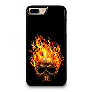 BIKER SKULL FLAMING iPhone 7 / 8 Plus Case Cover
