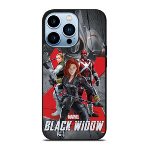 BLACK WIDOW AVENGERS HERO iPhone 13 Pro Max Case Cover