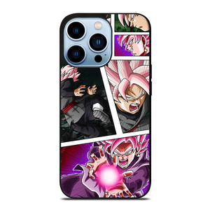 BLACK GOKU SS ROSE COLLAGE iPhone 13 Pro Max Case Cover