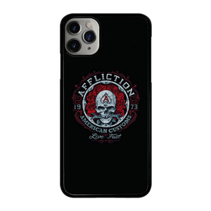 AFFLICTION SKULL ROSE iPhone 11 Pro Max Case Cover