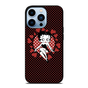 BETTY BOOP DOT iPhone 13 Pro Max Case Cover
