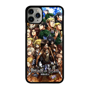 ATTACK ON TITAN CHARACTER iPhone 11 Pro Max Case Cover