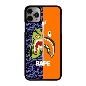 BAPE CAMO SHARK ZIPPER iPhone 11 Pro Max Case Cover BAPE CAMO SHARK ZIPPER iPhone 11 Pro Max Case Cover