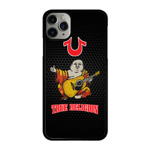 BIG BUDDHA TRUE RELIGION METAL LOGO iPhone 11 Pro Max Case Cover