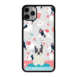 BOSTON TERRIER DOG 1 iPhone 11 Pro Max Case Cover
