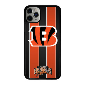 CINCINNATI BENGALS STRIPE iPhone 11 Pro Max Case Cover