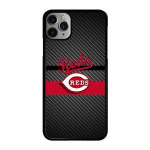 CINCINNATI REDS CARBON iPhone 11 Pro Max Case Cover