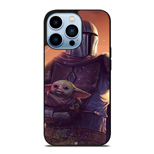 BABY YODA AND THE MANDALORIAN 1 iPhone 13 Pro Max Case Cover