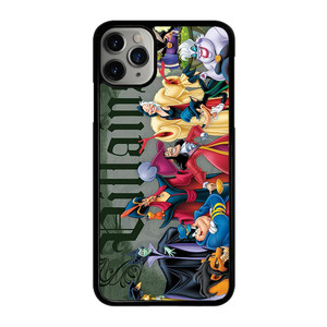 DISNEY VILLAINS CHARACTER iPhone 11 Pro Max Case Cover