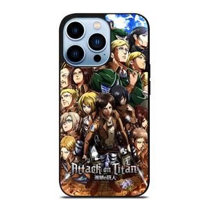 ATTACK ON TITAN CHARACTER iPhone 13 Pro Max Case Cover ATTACK ON TITAN CHARACTER iPhone 13 Pro Max Case Cover