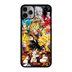 GOKU DRAGON BALL ALL SUPER SAIYAN iPhone 11 Pro Max Case Cover