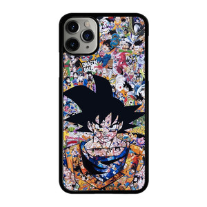 GOKU DRAGON BALL COLLAGE iPhone 11 Pro Max Case Cover