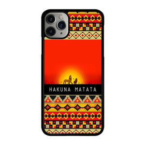HAKUNA MATATA LION KING AZTEC 1 iPhone 11 Pro Max Case Cover