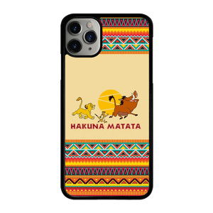 HAKUNA MATATA LION KING AZTEC 3 iPhone 11 Pro Max Case Cover
