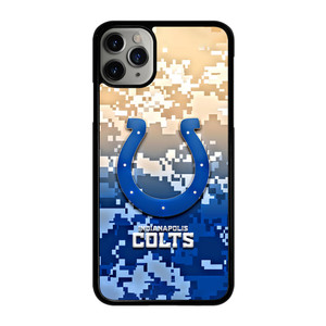 INDIANAPOLIS COLTS CAMO LOGO iPhone 11 Pro Max Case Cover INDIANAPOLIS COLTS CAMO LOGO iPhone 11 Pro Max Case Cover