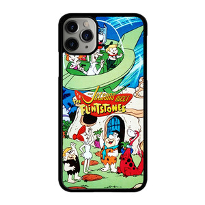 JETSONS MEET FLINTSTONES 2 iPhone 11 Pro Max Case Cover
