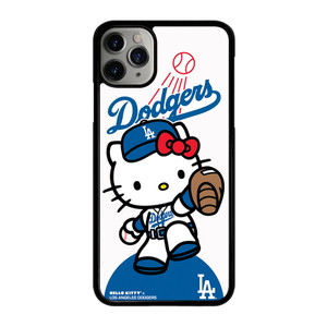 LA DODGERS HELLO KITTY 3 iPhone 11 Pro Max Case Cover