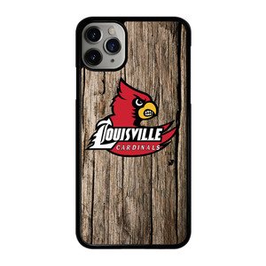 LOUISVILLE CARDINALS WOODEN iPhone 11 Pro Max Case Cover